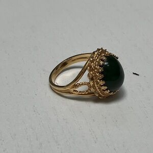 Elegant Gold and Stone Ring